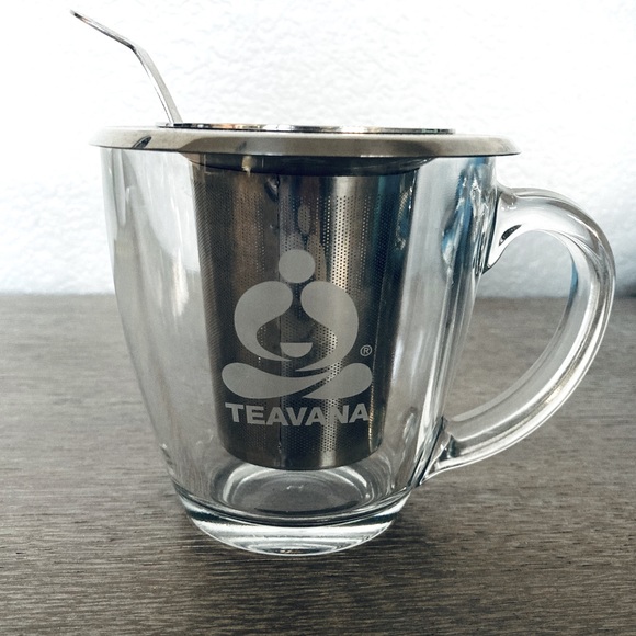 Teavana Dining Teavana Glass Tea Cup Mug Diffuser Set Poshmark